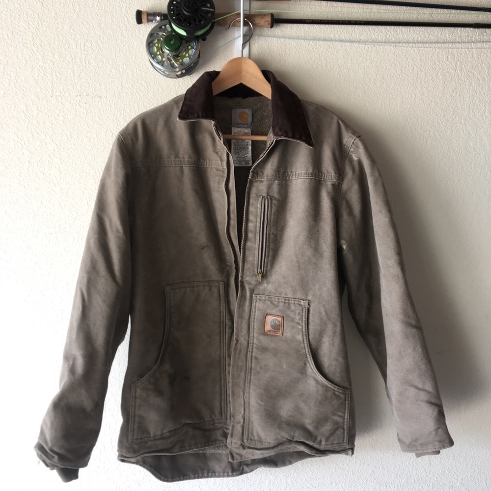 Small Fleece Lined Carhartt Work Jacket